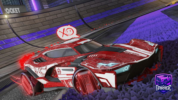 A Rocket League car design from MrRogers143
