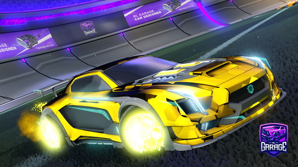 A Rocket League car design from EcHo_BaLay