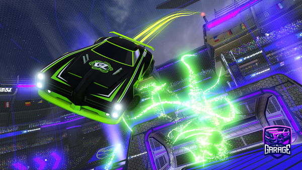 A Rocket League car design from evaporcorvo