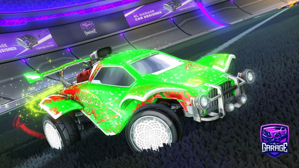 A Rocket League car design from BATTLE_Monkey20