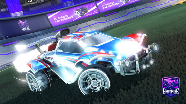 A Rocket League car design from Prodigium95