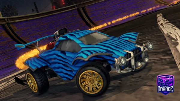 A Rocket League car design from Rl-ez