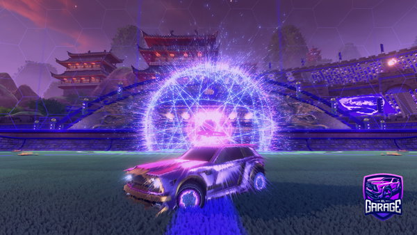 A Rocket League car design from SizzleFried