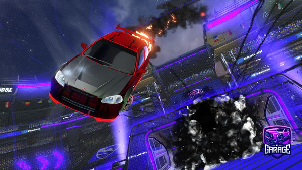 A Rocket League car design from CK17