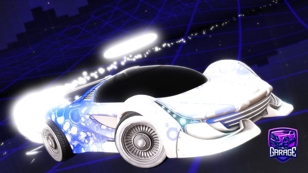 A Rocket League car design from Kirbyrocket