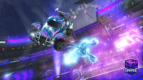 A Rocket League car design from NORVEGIAOST4