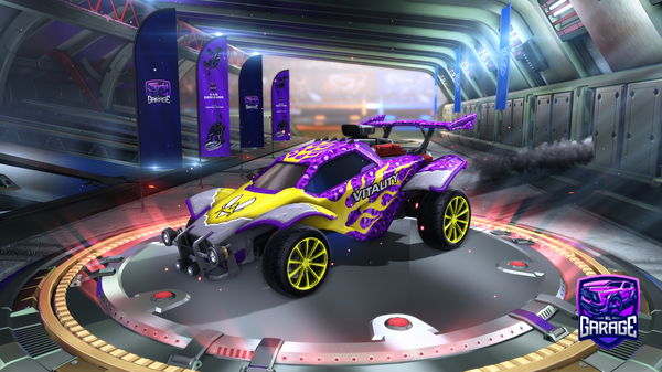 A Rocket League car design from kt_viktor