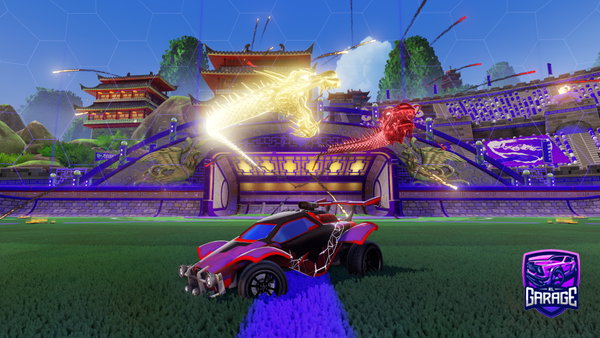 A Rocket League car design from SsainX
