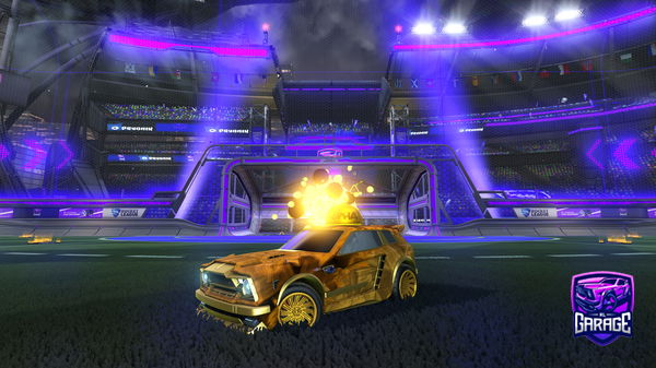 A Rocket League car design from quadflipreset