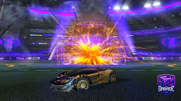 A Rocket League car design from LUCKYLUKE123