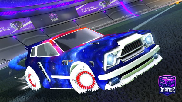 A Rocket League car design from ZeeGee