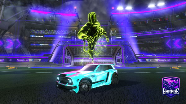 A Rocket League car design from Nateistall