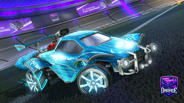 A Rocket League car design from joaopedrocsacs