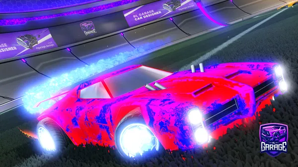 A Rocket League car design from Wingfeather
