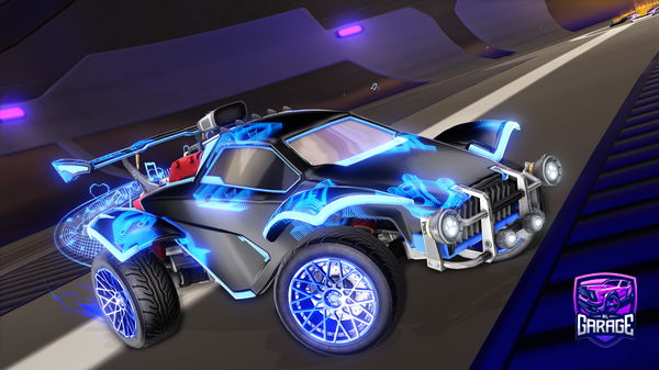 A Rocket League car design from Sleepless8