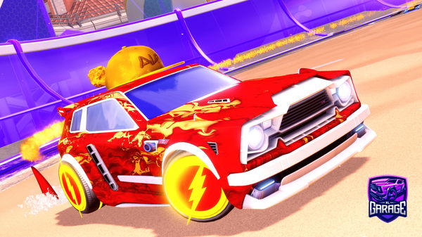 A Rocket League car design from chopkid