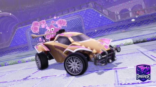 A Rocket League car design from 4fxntom