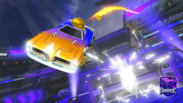 A Rocket League car design from PROclan2020