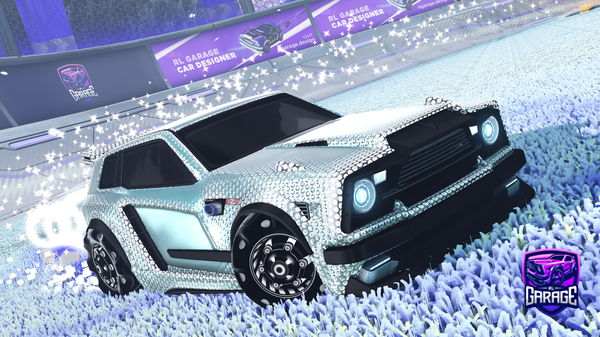 A Rocket League car design from Vegas_Vixen