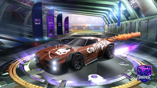 A Rocket League car design from oypowh