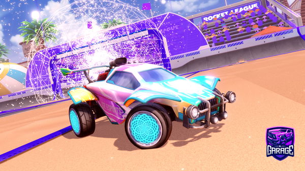 A Rocket League car design from TheGreatThing