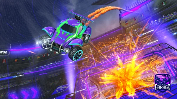 A Rocket League car design from mwkj