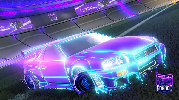 A Rocket League car design from Piersonas