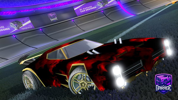 A Rocket League car design from DaddyDayot