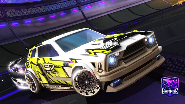 A Rocket League car design from JamesKenway91