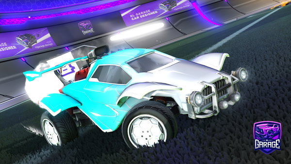 A Rocket League car design from MarThunder