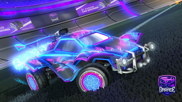 A Rocket League car design from rlperson12354