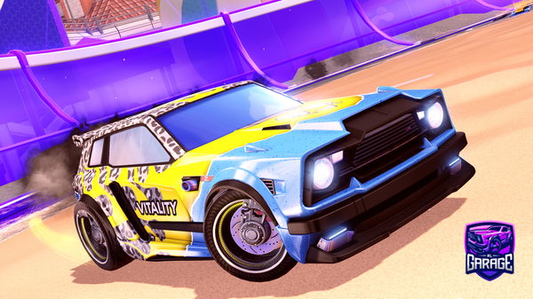 A Rocket League car design from BloomRLG_YT