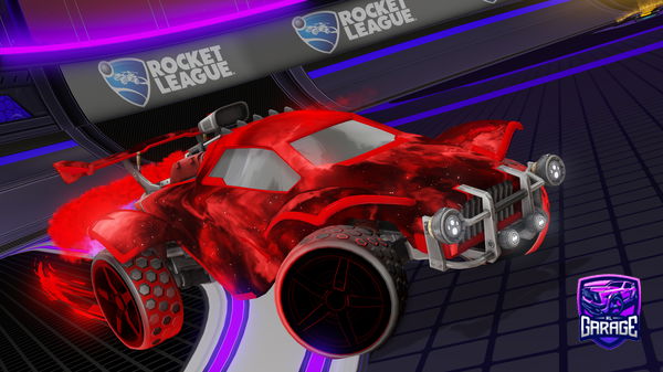 A Rocket League car design from Ibtesam