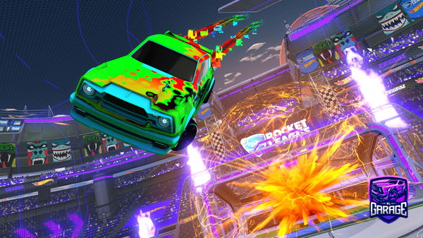 A Rocket League car design from rory48