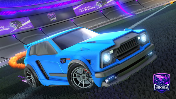 A Rocket League car design from Fishcrafter_1