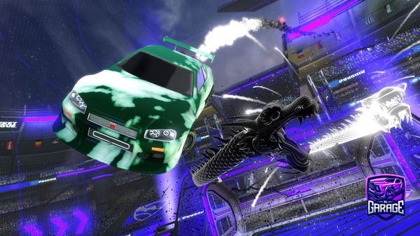 A Rocket League car design from OliTheOne