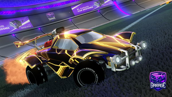 A Rocket League car design from Indiewowow9wowpw