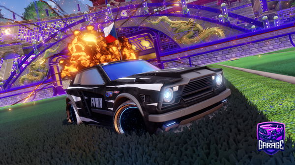 A Rocket League car design from RealTomCZE