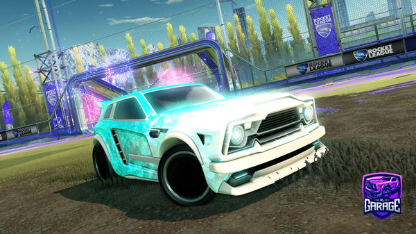 A Rocket League car design from xXFoxtecXx