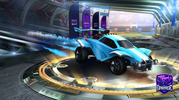 A Rocket League car design from GreenVDogFan