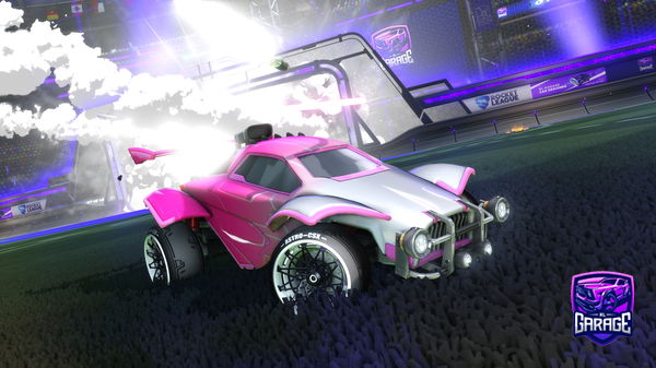 A Rocket League car design from Rai3