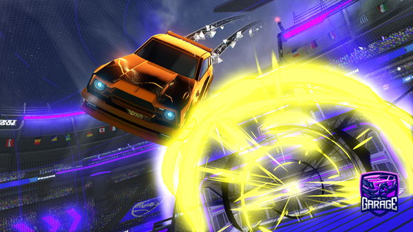 A Rocket League car design from YBD_Xottik