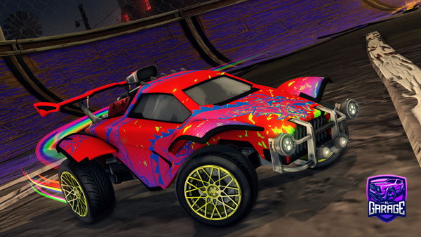 A Rocket League car design from Sleepless8