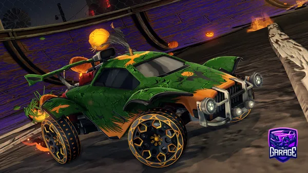 A Rocket League car design from irosario78