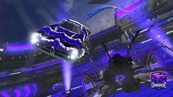 A Rocket League car design from Lroski