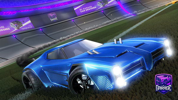 A Rocket League car design from TSPyrex