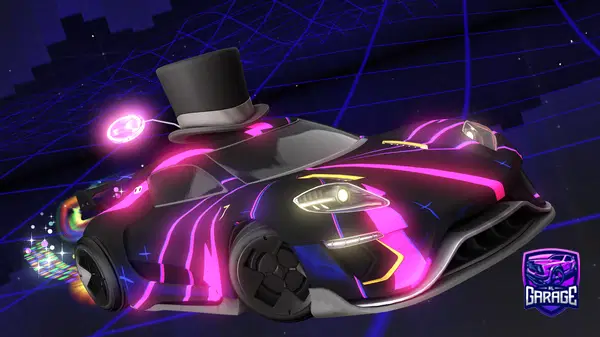 A Rocket League car design from clashgone