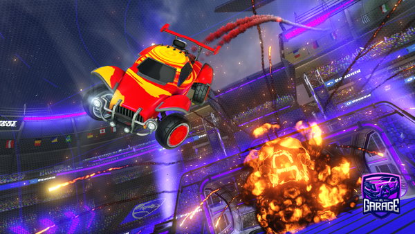A Rocket League car design from dubbliuz