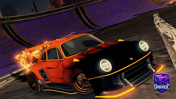 A Rocket League car design from Delinquent