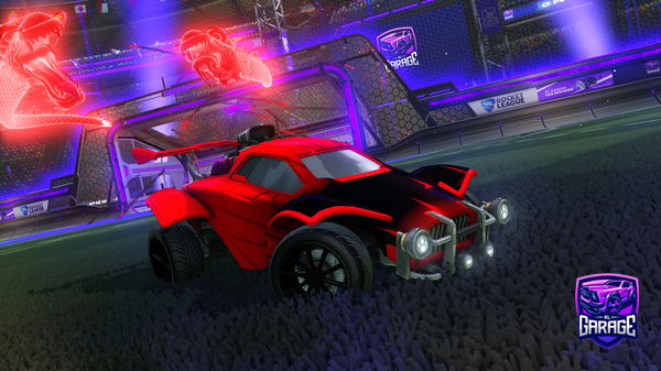 A Rocket League car design from Frosty871